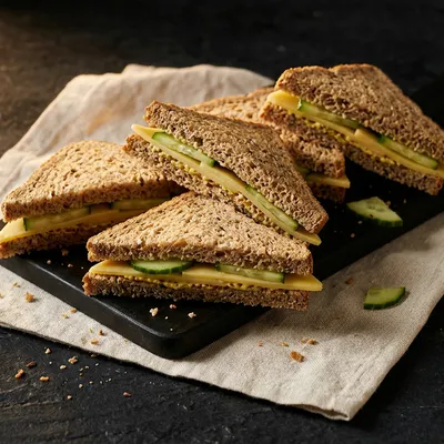 Mini sandwich oude kaas
